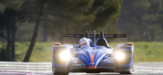 SIGNATECH ALPINE- ELMS 2014- TEST CIRCUIT PAUL RICARD- 1 et 2 AvrilPhoto: Eric Regouby