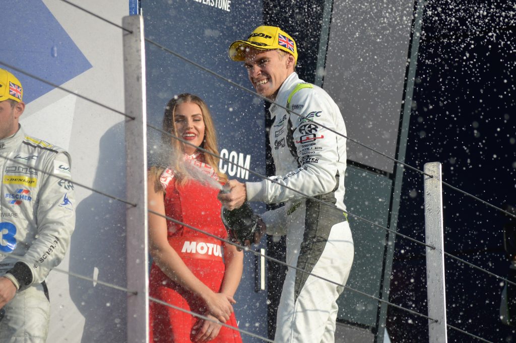 Oliver Webb Bykolles WEC Podium